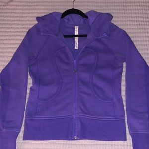 Lululemon Purple Scuba Hoodie Size 6